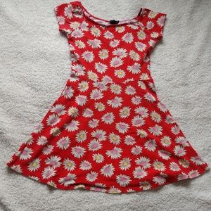 Floral flair dress